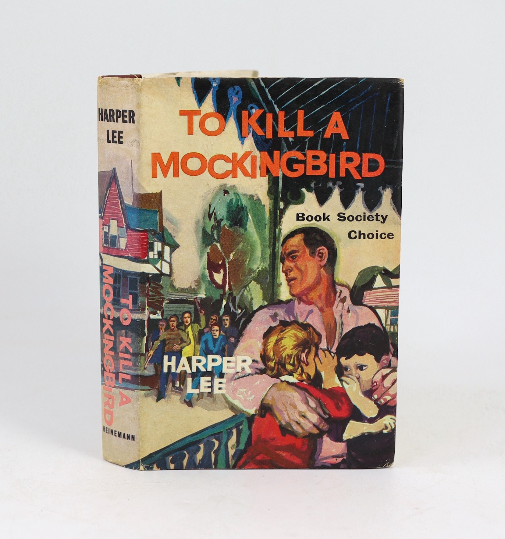 Lee, Harper - To Kill a Mockingbird, 1st English edition, 8vo, cloth in clipped d/j, ownership inscription to front fly leaf, William Heinemann, London, 1960